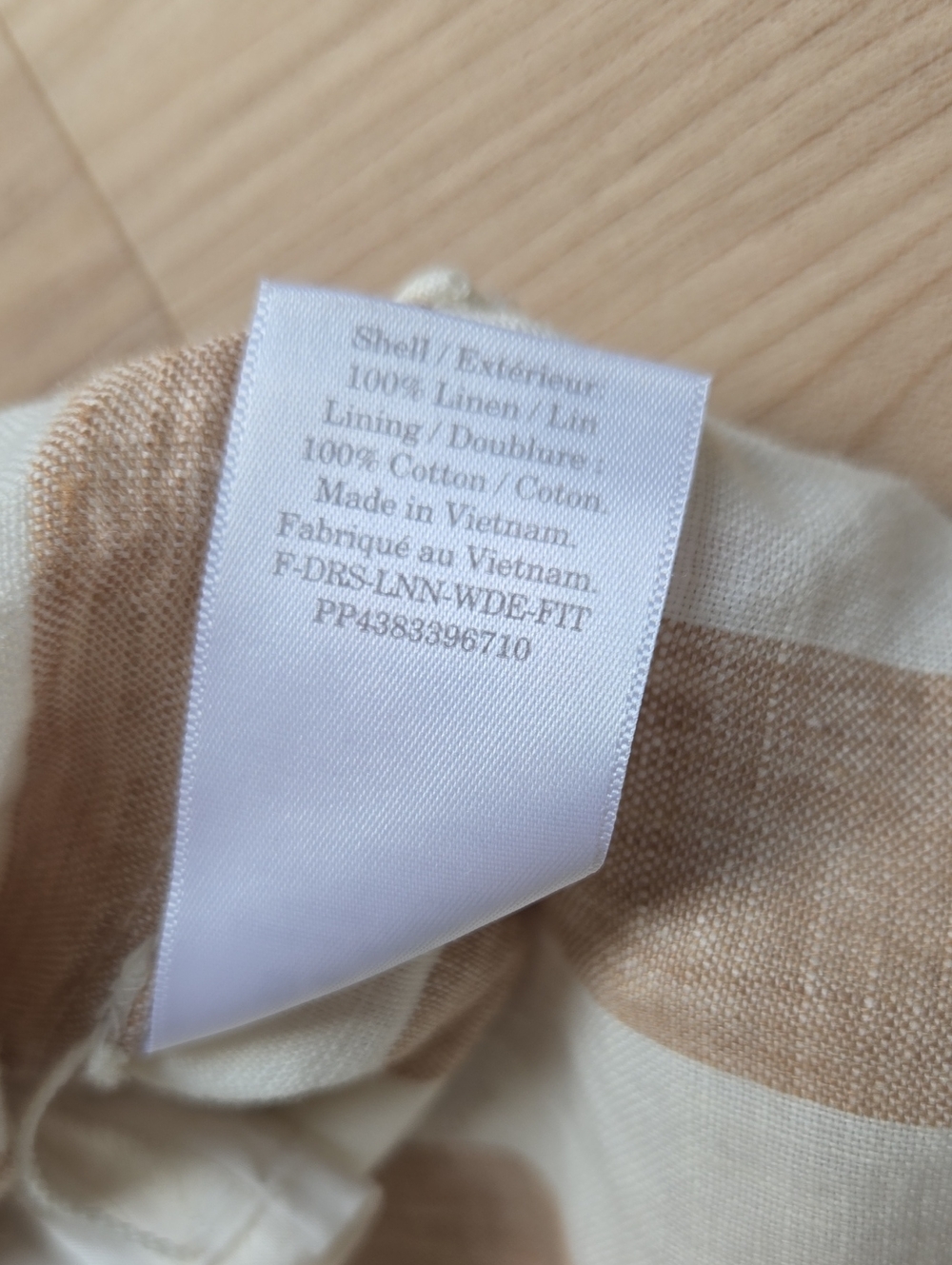 NWT Everlane A-Line Linen Midi Dress, Size 2 - Picture 5 of 6